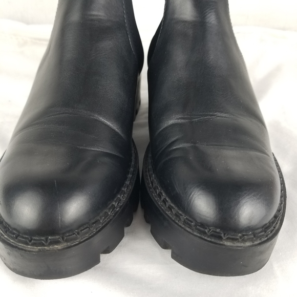 Zara Platform Chunky Side-Zip Booties - Picture 5 of 8